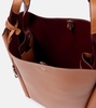 Api Medium leather bucket bag