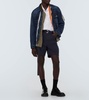 Taffetta Bermuda shorts