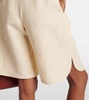 Linen Bermuda shorts