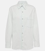 Cotton twill overshirt