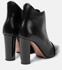 Clara leather ankle boots