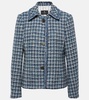 Cotton-blend tweed jacket