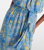 BIanca floral halterneck maxi dress