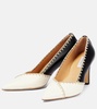 Aster leather pumps