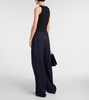 Heyser pinstripe high-rise wide-leg pants