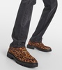 Frezza leopard-print calf hair loafers