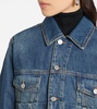 Cropped denim jacket