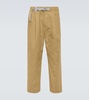 Technical tapered pants