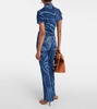 Marmo belted denim jumpsuit