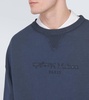 Logo cotton jersey sweatshirt