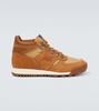 x New Balance leather high-top sneakers