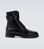 Buloko leather combat boots