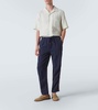 Linen straight pants