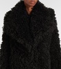 Faux fur coat