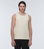 Cotton-blend tank top