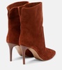 85 suede ankle boots