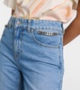 High-rise flared jeans