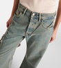 2021F mid-rise wide-leg jeans