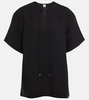 Fluid Tie oversized shirt