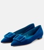 Maysale velvet ballet flats