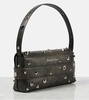 Musubi studded leather shoulder bag