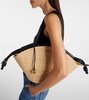 Paseo Small raffia basket bag