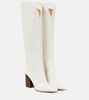 Cora leather knee-high boots