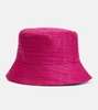 Straw bucket hat