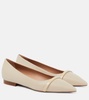 Jhene leather ballet flats