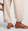 Dylan wool-blend tapered pants