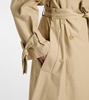 Classic Ease cotton-blend trench coat