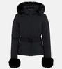 Giselle faux fur-trimmed ski jacket