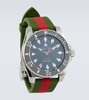 Gucci Dive Web Stripe watch