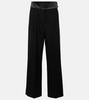 Wool tuxedo pants