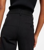 High-rise slim pants