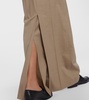 Circe virgin wool maxi skirt