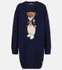 Polo Bear wool and cashmere sweater dress