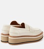 Bahati leather platform loafers