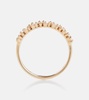 Fireworks 18kt gold ring with diamonds