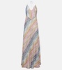 Zig Zag maxi dress