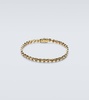 Blossom 18kt gold tennis bracelet with diamonds