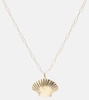 Venus Large 14kt gold pendant necklace