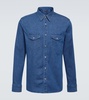 Denim Western shirt