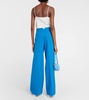 Striking Coolness wide-leg cotton pants