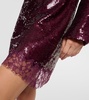 Sequined minidress