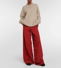 Chan corduroy wide-leg pants