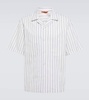 Solana Talian pinstriped cotton poplin shirt