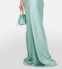 Selce satin slip maxi dress