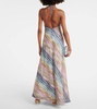 Zig Zag maxi dress