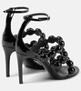 La Bombe 90 patent leather sandals